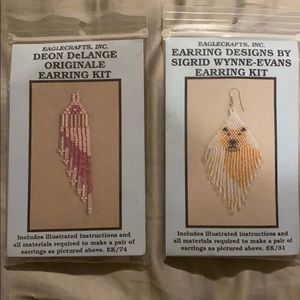 NWT Native American Beaded Earring Kits